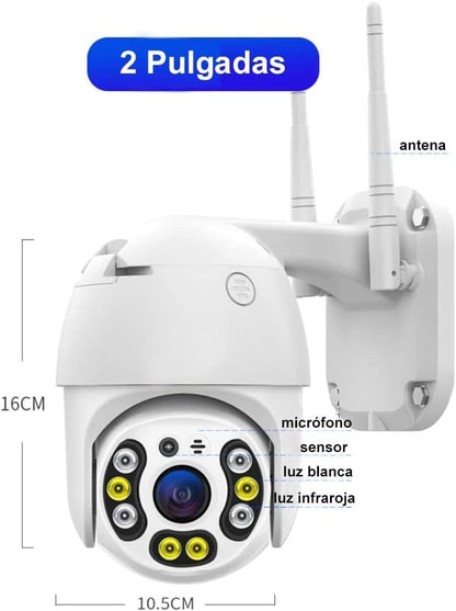 Camara Smart Wifi PTZ Resistente al Agua App: YooSee