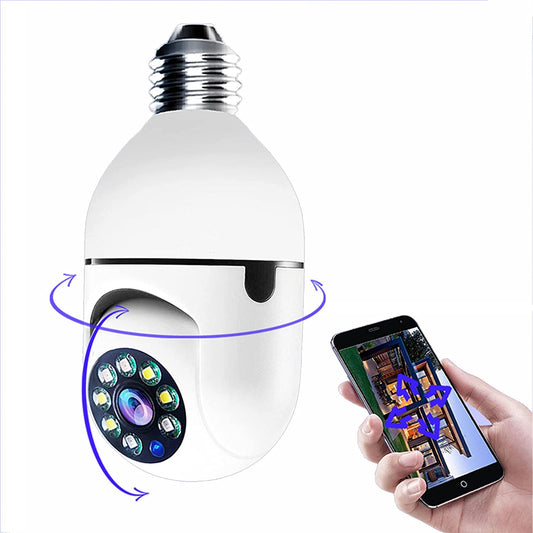 Camara Wifi SMART tipo bombillo E27 app: YooSee