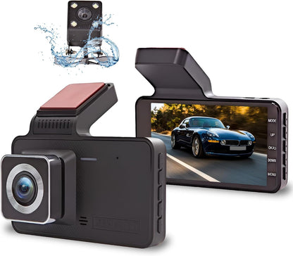 camara de vehiculo DASHCAM con pantalla + Camara de reversa