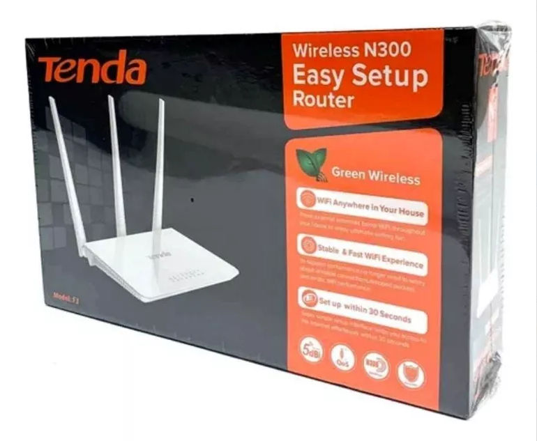 Router 3 en 1 Tenda F3 Repetidor Wifi - AP - Router