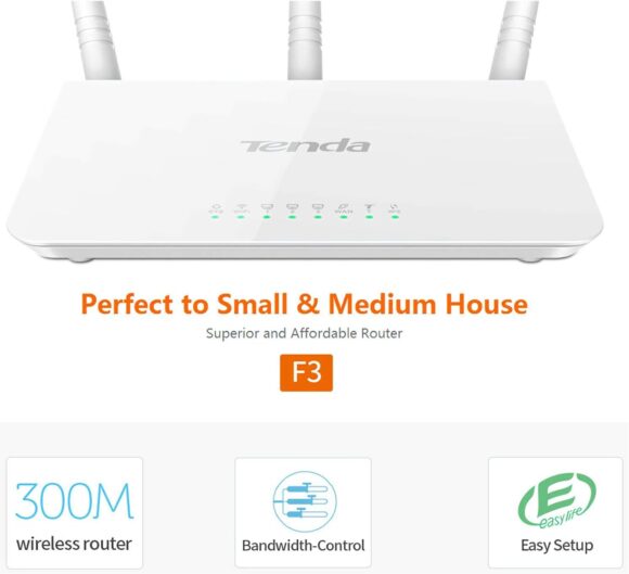 Router 3 en 1 Tenda F3 Repetidor Wifi - AP - Router - Imagen 3