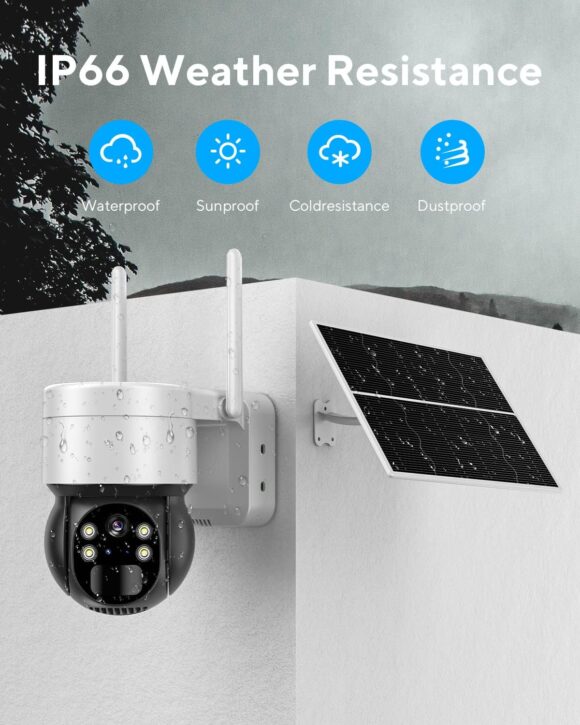 Camara Smart Wifi Recargable SOLAR - Imagen 2