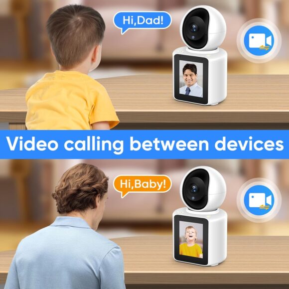 Camara Smart Wifi con Pantalla y botón de llamada - Imagen 3