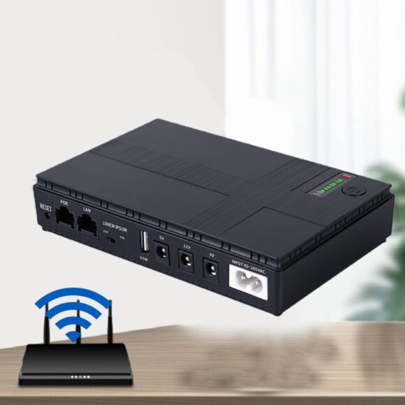 UPS portátil 12v/9v/5v para Router - Modem - Cámaras - Celulares y mas - Imagen 3